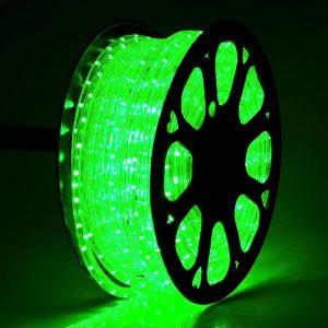 Светодиодный дюралайт зеленый LED 2WRL LED