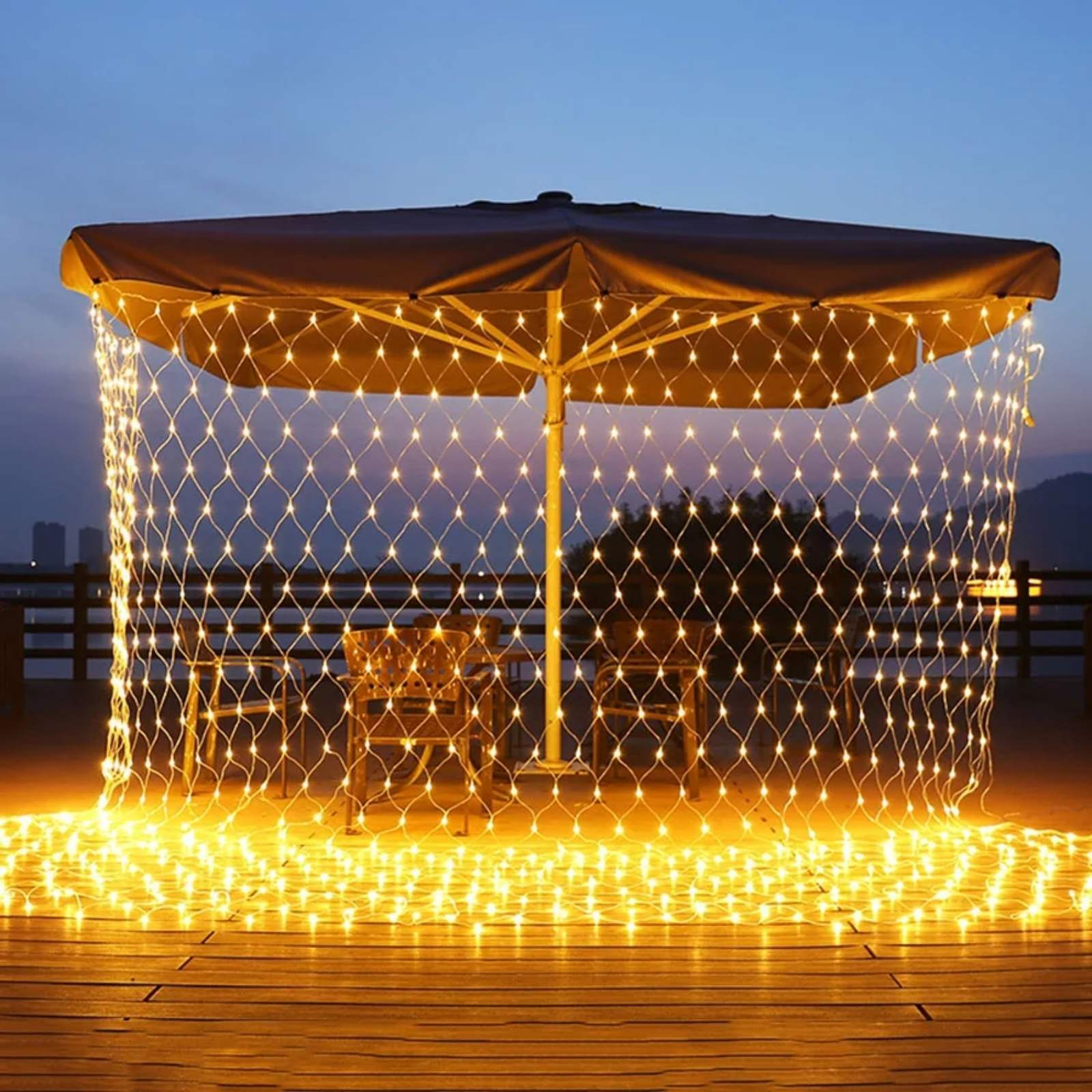 изображение_viber_2021-11-23_23-10-14-408 Гирлянда сеть 1,2 на 1,2 метра 100 LED — изображение 3