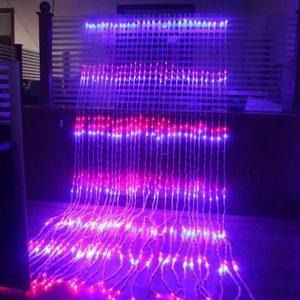 Гирлянда уличный водопад 3 на 2,25 метра 580 LED светодиодов