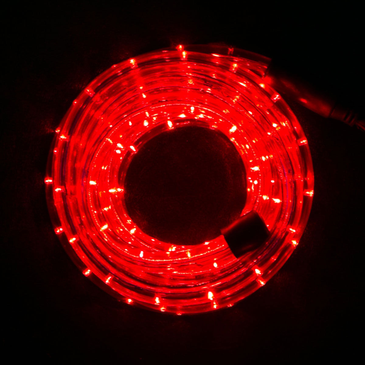 красный_дюралайт_кусок_10_метров_с_сетевым_шнуром_вилкой_led Красный светодиодный дюралайт 2WRL LED 10 метров готовый набор комплект — изображение 7