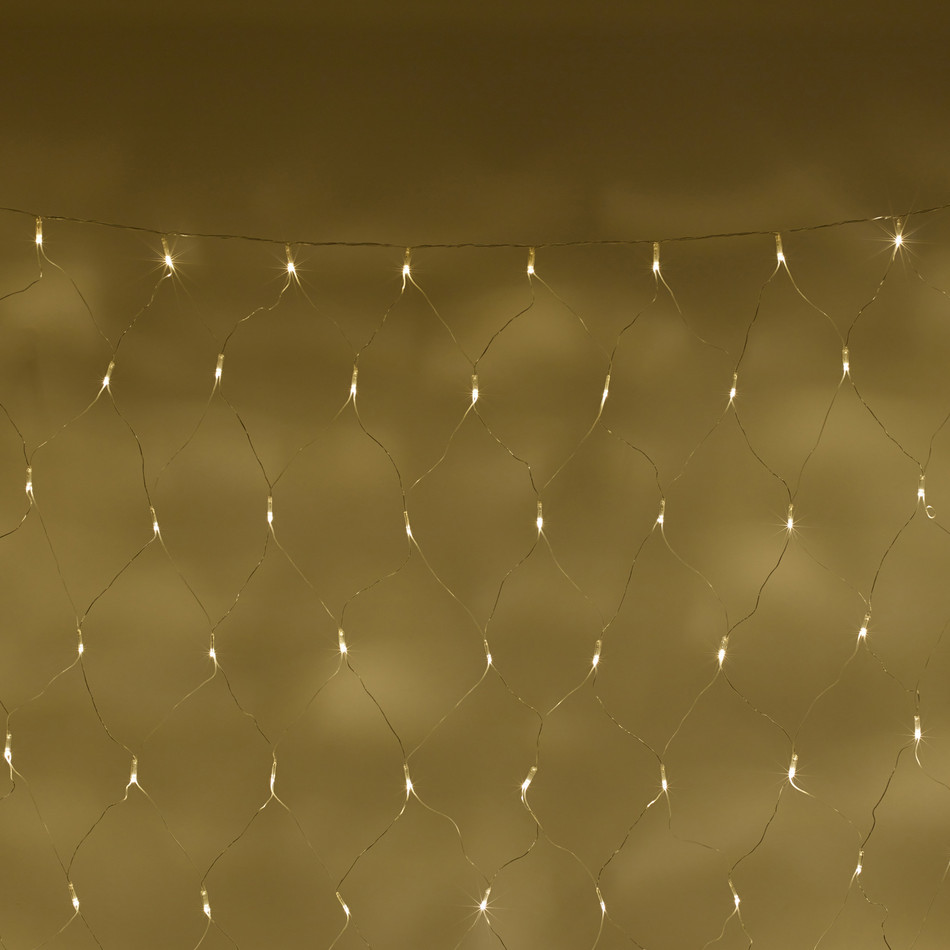 лед_гирлянды_сети_светодиодные Гирлянда сеть 1,2 на 1,2 метра 100 LED — изображение 5