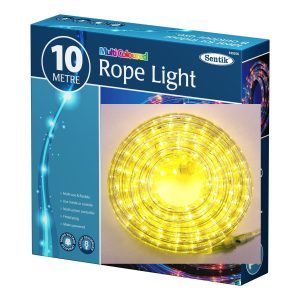 Лимонный цвет набора из шланга дюралайт и вилки сетевой 10 м 2WRL LED