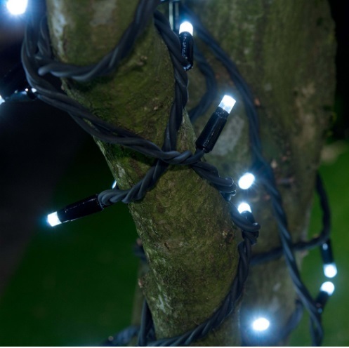 светодиодная_гирлянда_нить_стринг_лед_string Гирлянда нить светодиодная String 100LED уличная внешняя — изображение 6