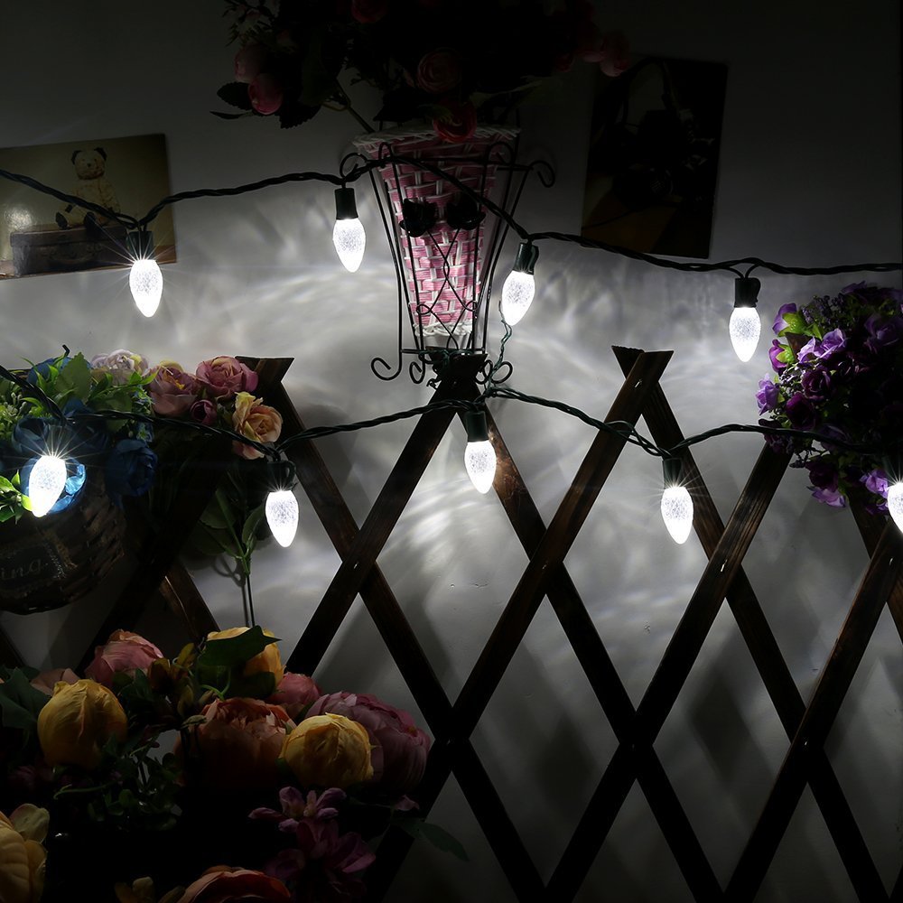 светодиодная_гирлянда_шишки_шарики_led LED гирлянда шишки шарики 20 LED