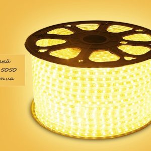 Дюралайт светодиодный LED 5050 прямоугольного сечения 100 метров