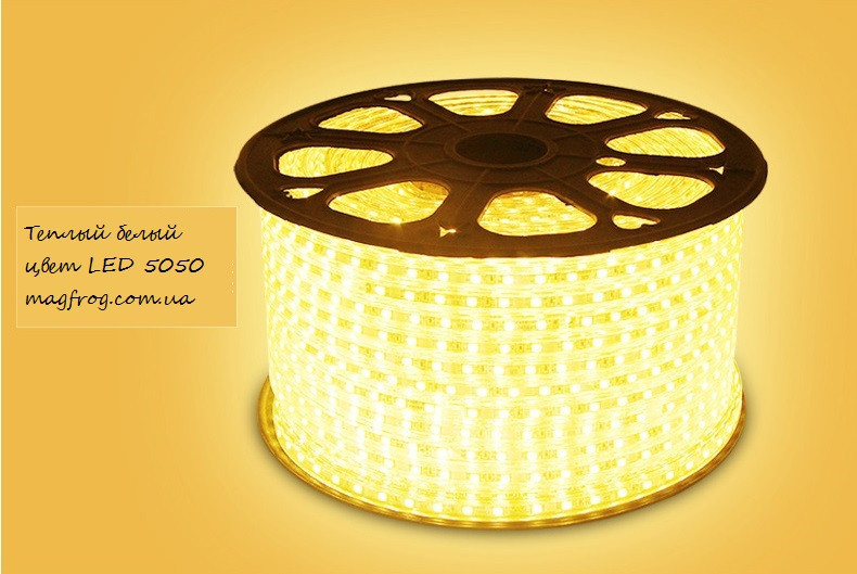 светодиодный_LED_дюралайт_шнур_5050_3528_5650 Дюралайт светодиодный LED 5050 прямоугольного сечения 100 метров