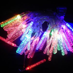 Разноцветная тающая сосулька RGB мультик