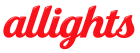 allights red script